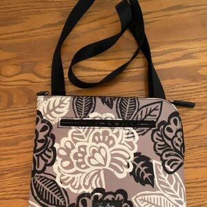 PB10 Vera Bradley Lighten Up Hipster Canvas Organizer Crossbody Bag
